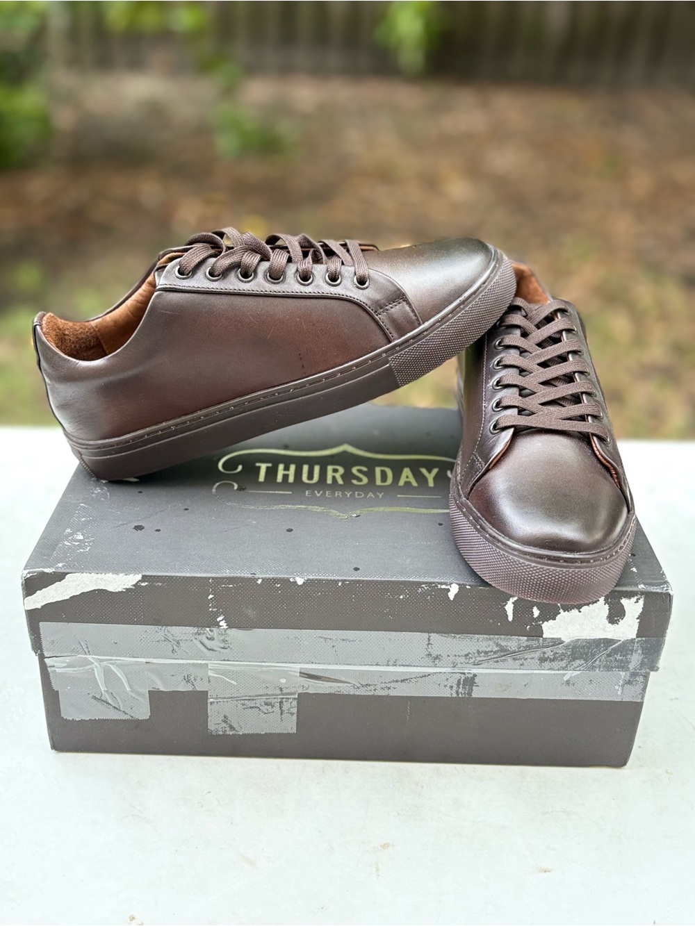 Thursday Boots Leather Shoes Mens Size: 8